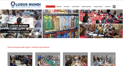 Desktop Screenshot of ludusmundi.com